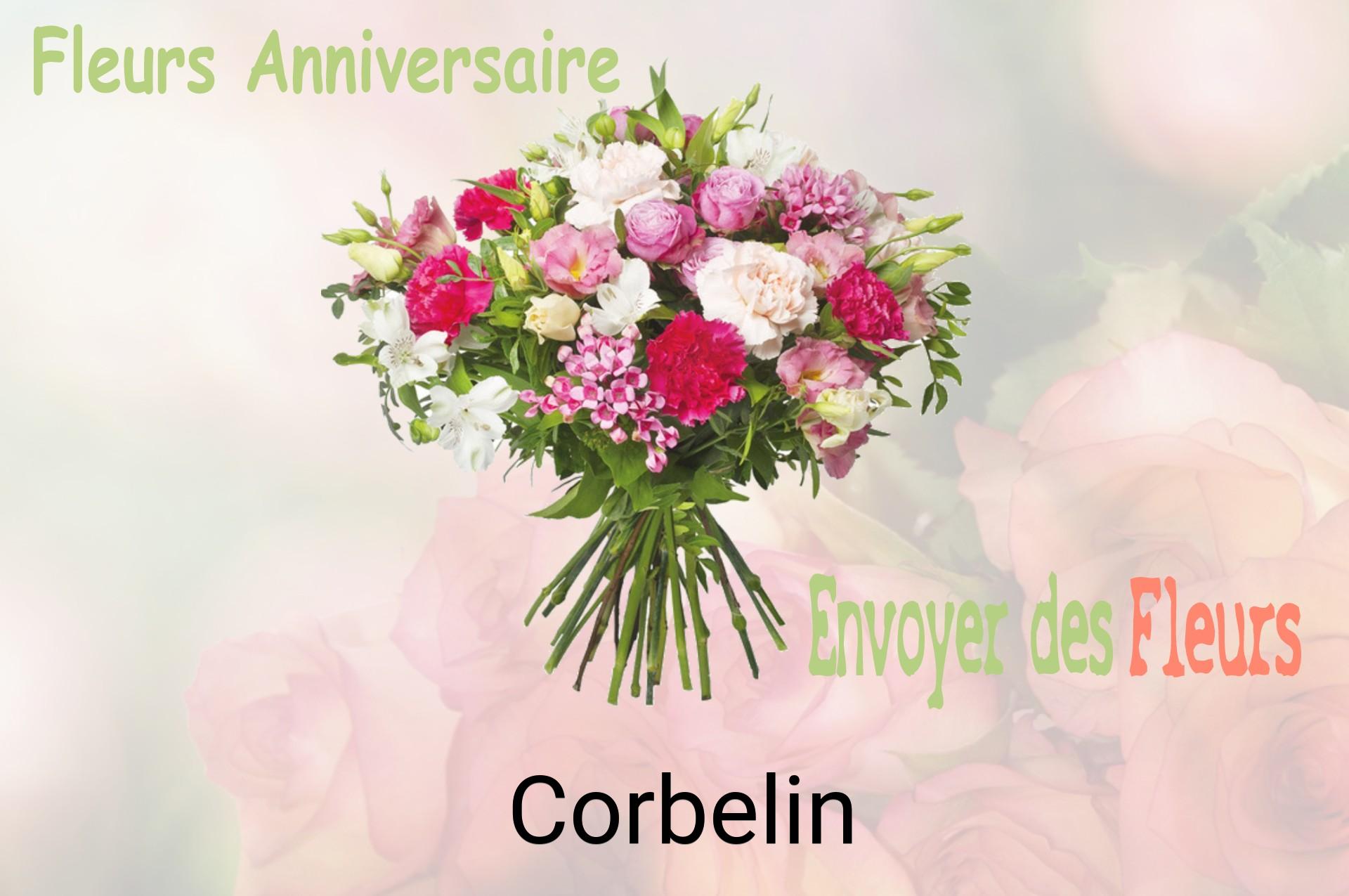 Bouquet de fleurs d’anniversaire livré à Corbelin